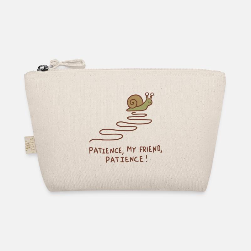 Patience Snail Organic Pouch