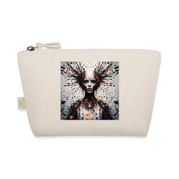 A robot in the crown - Organic Pouch - nature - Front