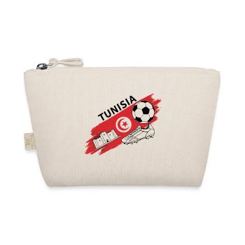 Tunisia Football Tunisia Soccer Fan Jersey - Organic Pouch - nature - Front