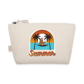 Summer Sloth - Organic Pouch - nature - Front