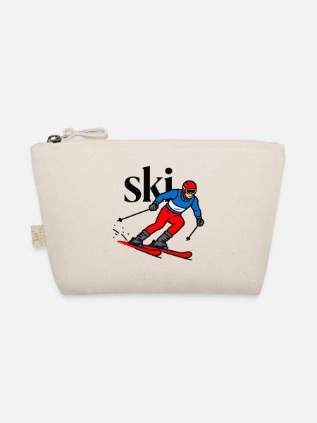 Ski Sport - Organic Pouch - nature - Front