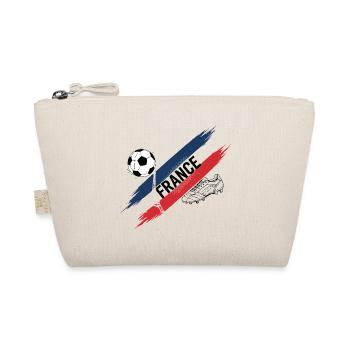 France Football France Soccer Supporter Jersey - Organic Pouch - nature - Front
