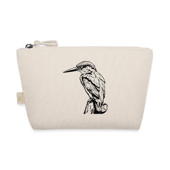 Woodpecker / Kingfisher - Organic Pouch - nature - Front