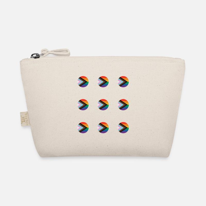Pride Arrow Mosaic Organic Pouch