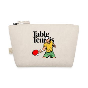 Tischtennis - Bio-Täschchen - Natur - Vorne
