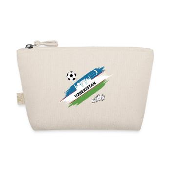 Uzbekistan Football Uzbekistan Soccer Foo Jersey - Organic Pouch - nature - Front