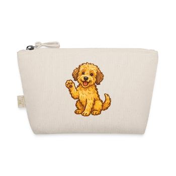 Doodle Goldendoodle - Cuddly Dog Puppy - Organic Pouch - nature - Front