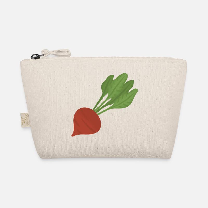 Beetroot Botanical Art Organic Pouch