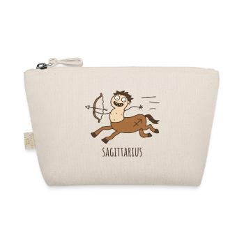 Sagittarius Horoscope Doodle - Organic Pouch - nature - Front