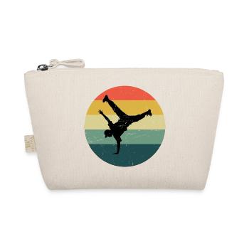 The hip-hop dancers and breakdancing go together - Organic Pouch - nature - Front