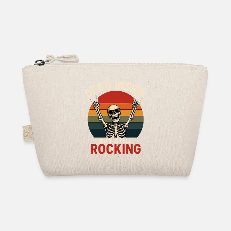 Cadeau Dead Inside Still Rock Trousse biologique