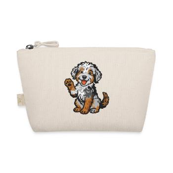 Doodle Merle - Kuschelhund Welpen - Bio-Täschchen - Natur - Vorne