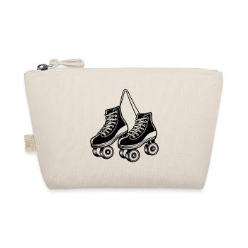 Hängende Rollschuhe - Bio-Täschchen - Natur - Vorne