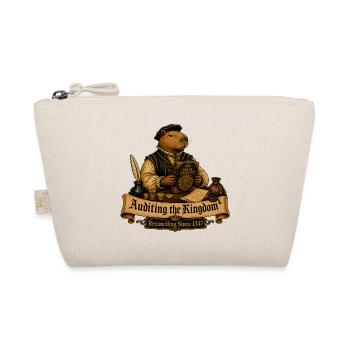 Auditing the Kingdom – Royal Accountant Capybara - Organic Pouch - nature - Front