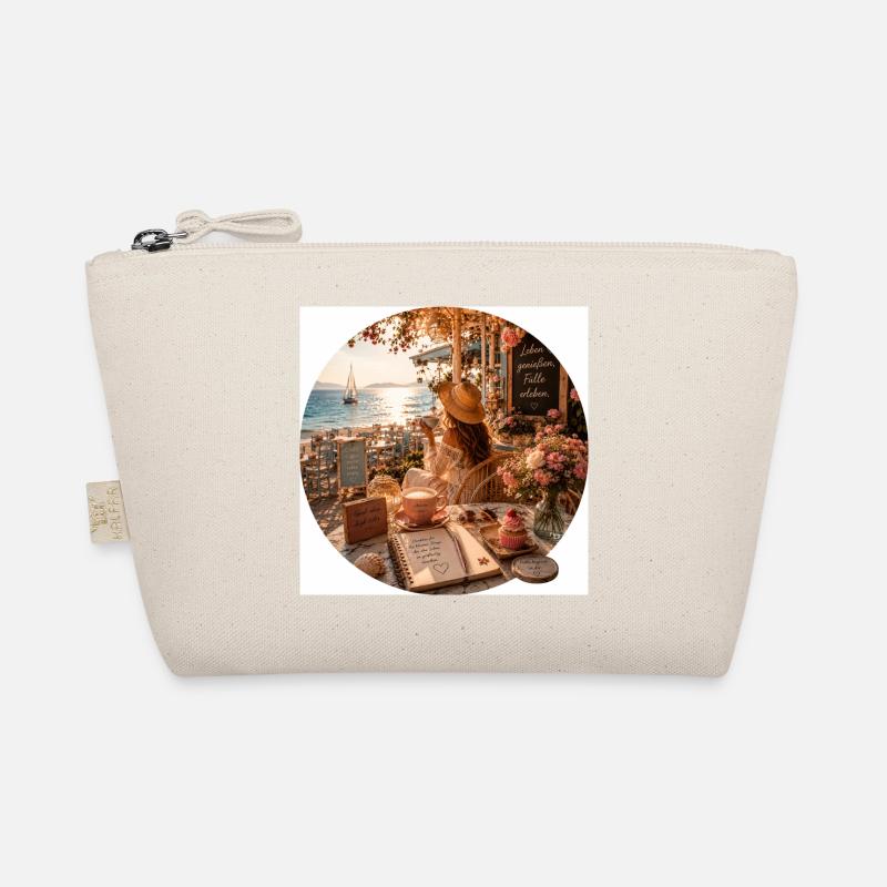 Summer Magic Beach Cafe Organic Pouch