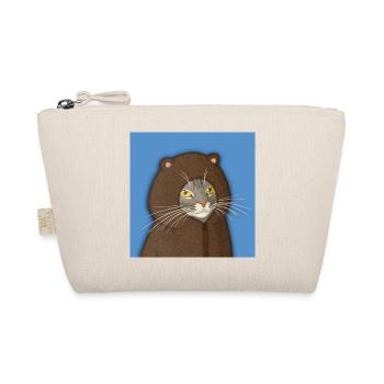 Bären-Kapuzen-Katzenporträt - Bio-Täschchen - Natur - Vorne