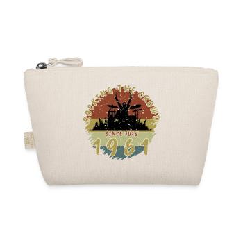 65th Birthday Rocking the crowd DRM 07/1961 - Organic Pouch - nature - Front