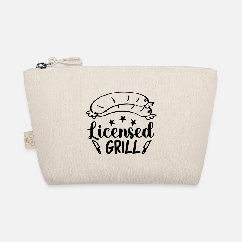Licensed Grill Calligraphy Organic Pouch