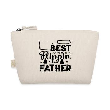 Best dad and grandfather - Organic Pouch - nature - Front