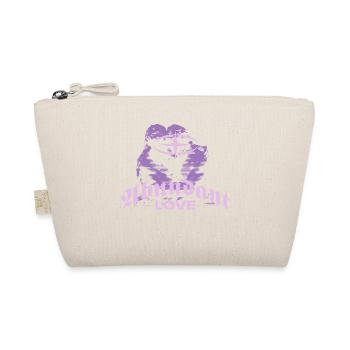 Gothic Love Compass Graphic - Organic Pouch - nature - Front