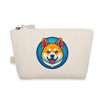 Shiba Inu (portrait/bande dessinée) - Trousse biologique - nature - Devant