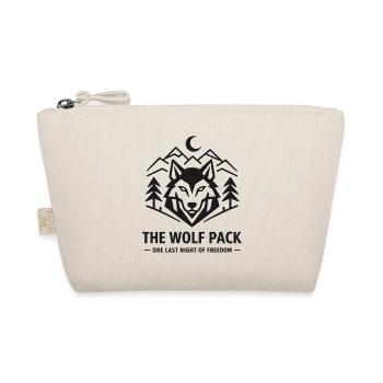 Emblème de la meute de loups : Chemise géométrique de loup pour la fête de garçon - Trousse biologique - nature - Devant