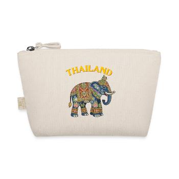 Thailand Elephant - Organic Pouch - nature - Front