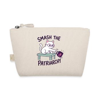 Féministe Chat - Détruire le Patriarcat - Trousse biologique - nature - Devant