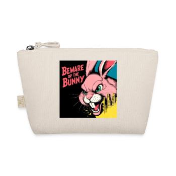 Beware of the Bunny Urban Pop - Bio-Täschchen - Natur - Vorne