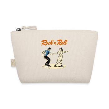 Rock'n'Roll Couple Dance Retro - Organic Pouch - nature - Front