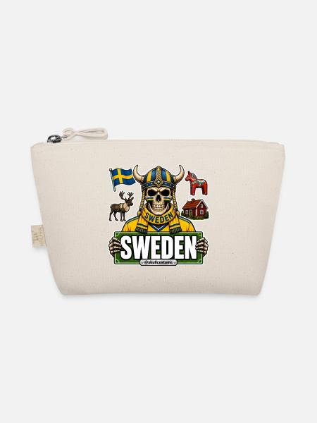 SkullCostume World Edition: Schweden - Bio-Täschchen - Natur