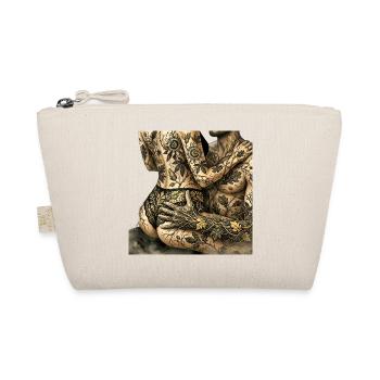 Mystical Weave: Botanical Illustration - Organic Pouch - nature - Front