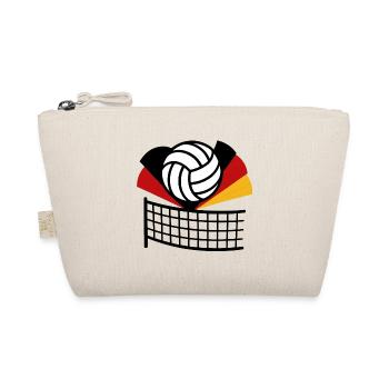 Drapeau de volley-ball Allemagne - Trousse biologique - nature - Devant