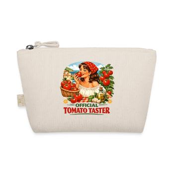 Official Tomato Taster - Tomato Girl Vintage - Organic Pouch - nature - Front