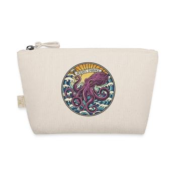 Pieuvre Kraken Vintage Ocean Embrace Badge - Trousse biologique - nature - Devant