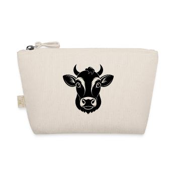 Cow head - Organic Pouch - nature - Front