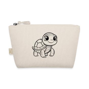 Bébé tortue mignon - Trousse biologique - nature - Devant