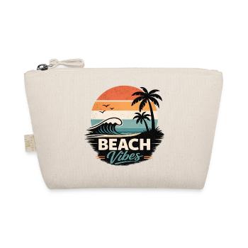 Beach Vibes Sunset Paradise - Organic Pouch - nature - Front