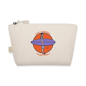 Early Morning Surf Club Vintage Graphic - Organic Pouch - nature - Front