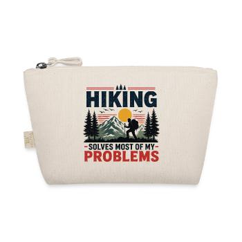 Hiking Solves Most of My Problems - Organic Pouch - nature - Front