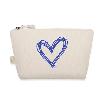 Heart - Organic Pouch - nature - Front