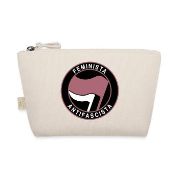 Feminista Antifascista Feminismus Statement - Bio-Täschchen - Natur - Vorne