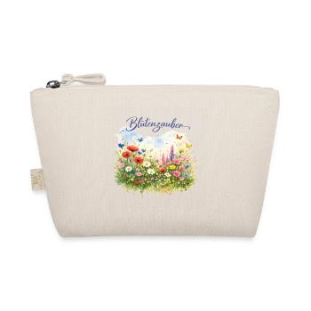 Blütenzauber Aquarell Wildblumenwiese - Bio-Täschchen - Natur - Vorne