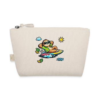Sloth Surfing - Organic Pouch - nature - Front