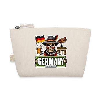 SkullCostume World Edition: Germany - Organic Pouch - nature - Front
