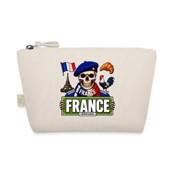 SkullCostume World Edition: France - Organic Pouch - nature - Front