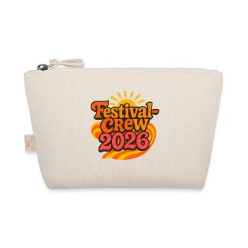 Festival Crew 2026 Retro Sunset - Organic Pouch - nature - Front