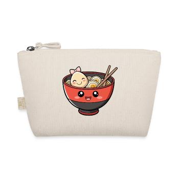 Autocollant de bol de ramen de Kawaii - Trousse biologique - nature - Devant