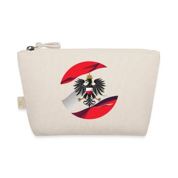 Österreich Wappen Fahne - Bio-Täschchen - Natur - Vorne