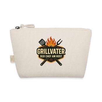 Grillvater – Der Chef am Rost - Bio-Täschchen - Natur - Vorne
